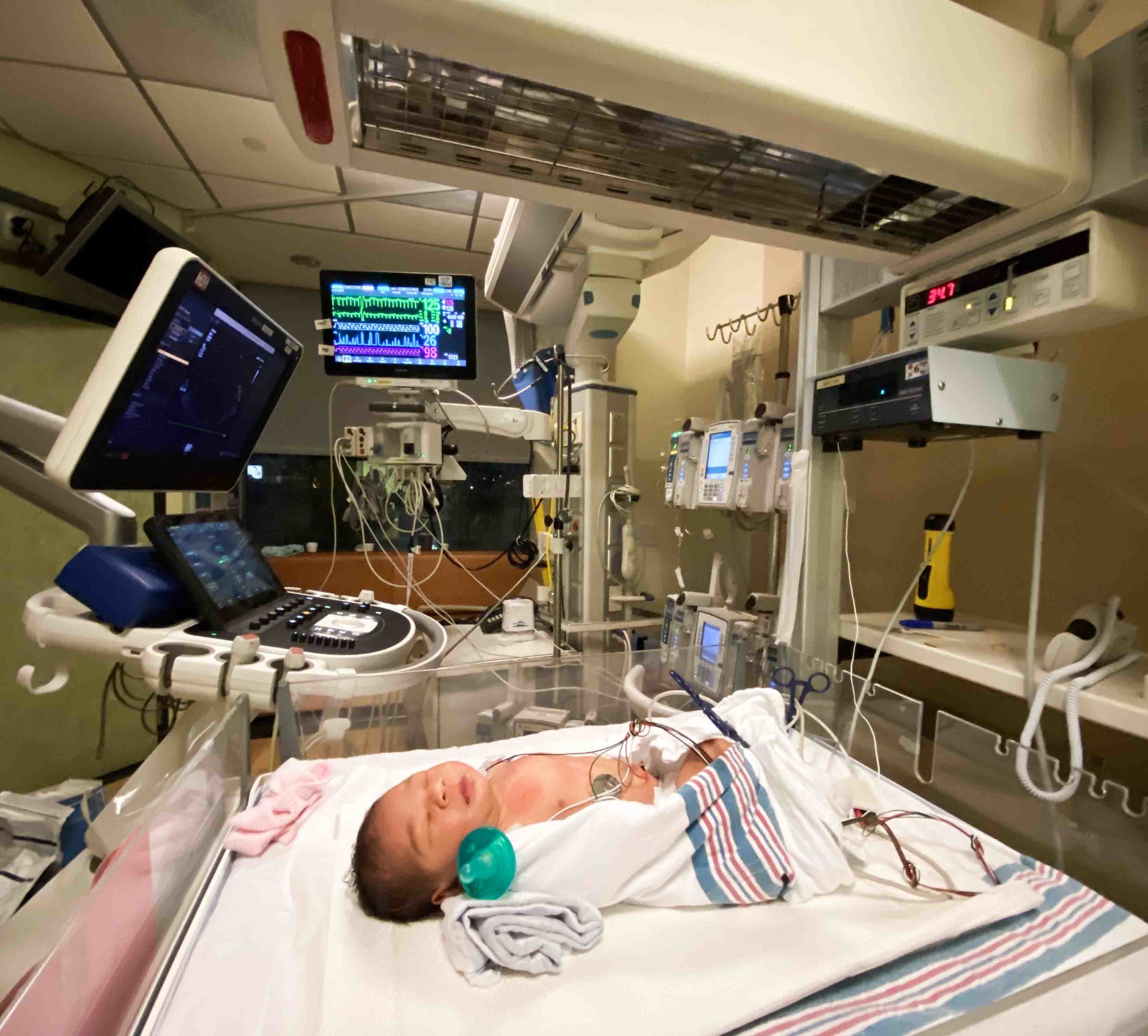 A real-life nightmare with our 1-day-old newborn